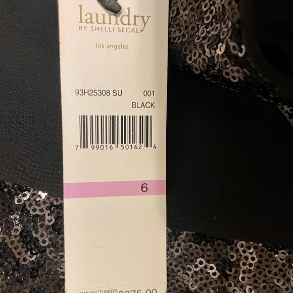 Classic LBD - Black sequin cocktail dress - NWT - Picture 6 of 7